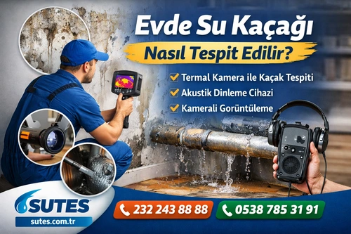 izmir su kaçağı tespiti izmir su kaçak tespiti