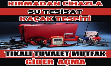 İzmir Buca Akıncılar Su Kaçağı Tespiti